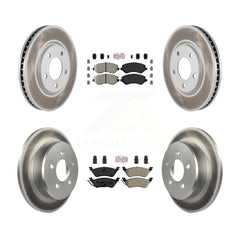 Transit Auto KGA-105345 Disc Brake Kit for 2003-2006 Dodge Grand Caravan, Chrysler Voyager - Front and Rear