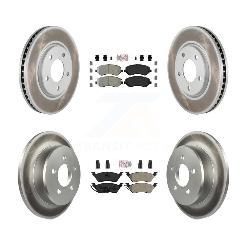 Transit Auto KGA-105345 Disc Brake Kit for 2003-2006 Dodge Grand Caravan, Chrysler Voyager - Front and Rear