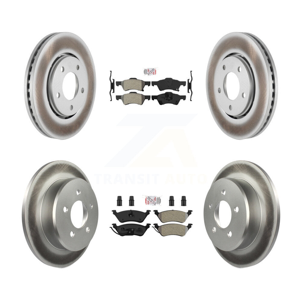 Transit Auto KGA-105346 Disc Brake Kit for 2003-2004 Dodge Caravan - Front and Rear