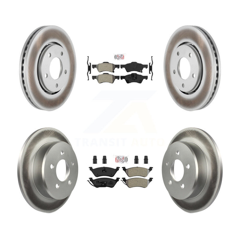 Transit Auto KGA-105346 Disc Brake Kit for 2003-2004 Dodge Caravan - Front and Rear