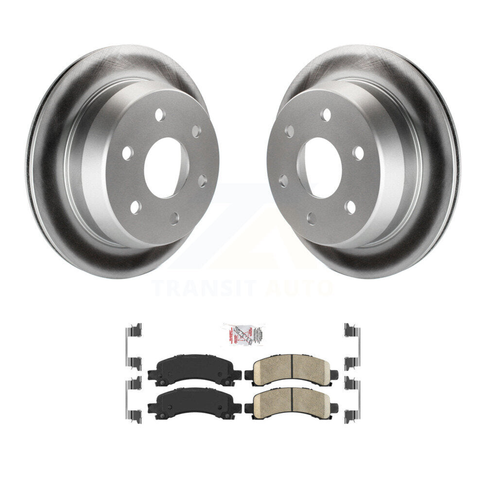 Transit Auto KGA-105357 Disc Brake Kit for 2002 Chevrolet Avalanche 1500, Chevrolet Suburban 1500 - Rear