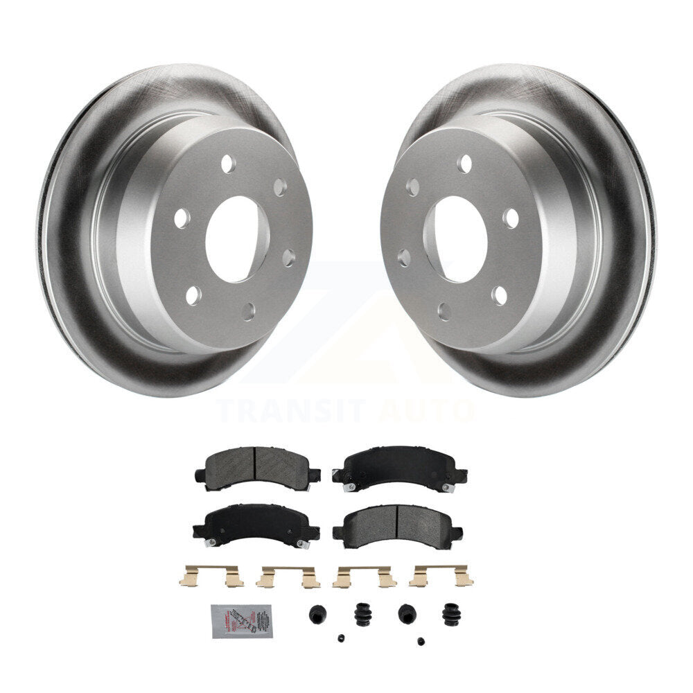 Transit Auto KGA-105358 Disc Brake Kit for 2002 Chevrolet Avalanche 1500, Chevrolet Suburban 1500 - Rear