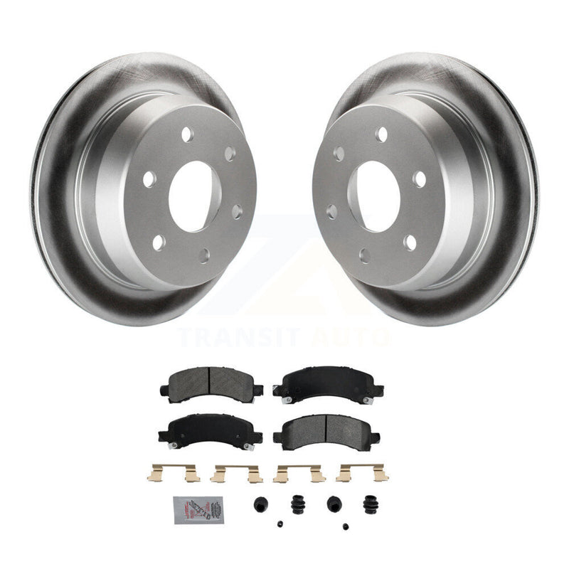 Transit Auto KGA-105358 Disc Brake Kit for 2002 Chevrolet Avalanche 1500, Chevrolet Suburban 1500 - Rear
