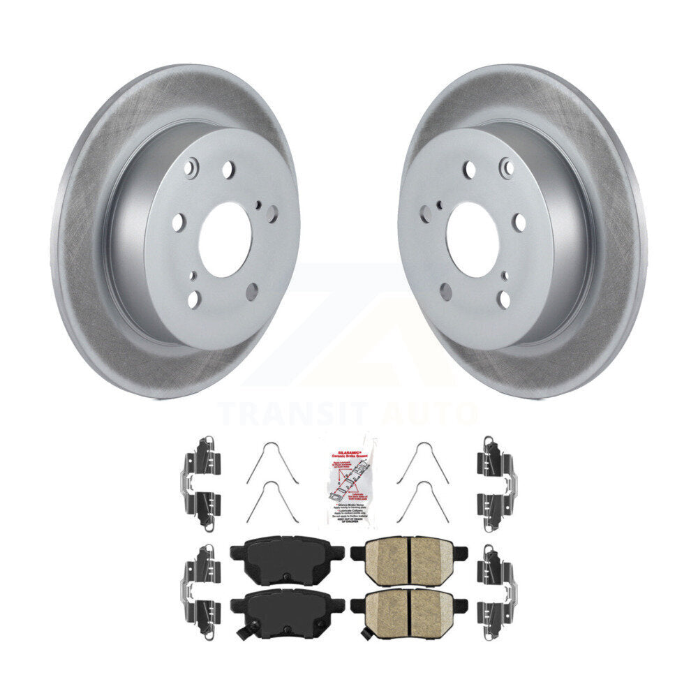 Transit Auto KGA-105365 Disc Brake Kit for 2010 Toyota Matrix - Rear