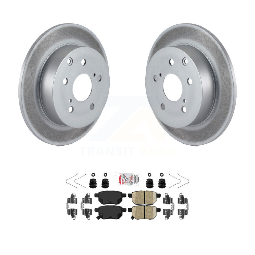 Transit Auto KGA-105366 Disc Brake Kit for 2010 Toyota Matrix - Rear