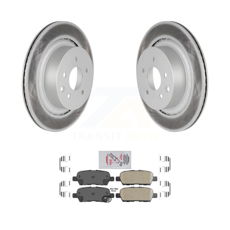 Transit Auto KGA-105371 Disc Brake Kit for 2007-2015 INFINITI Q60, INFINITI G35 - Rear