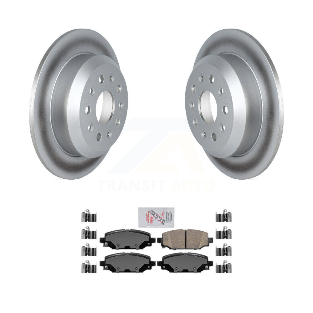 Transit Auto KGA-105377 Disc Brake Kit for 2018-2020 Jeep Wrangler - Rear