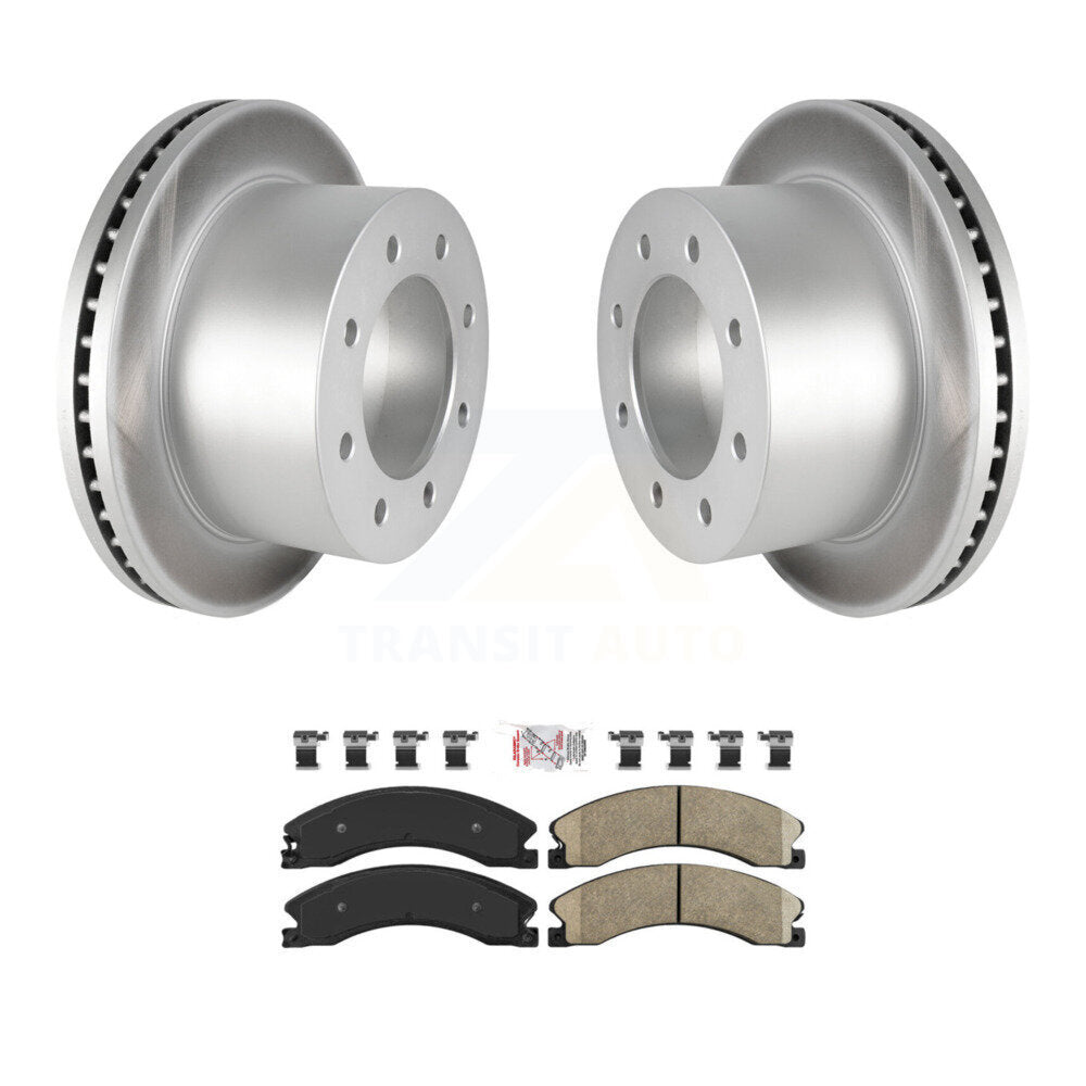Transit Auto KGA-105390 Disc Brake Kit for 2011-2019 Chevrolet Silverado 3500 HD, GMC Sierra 3500 HD - Rear