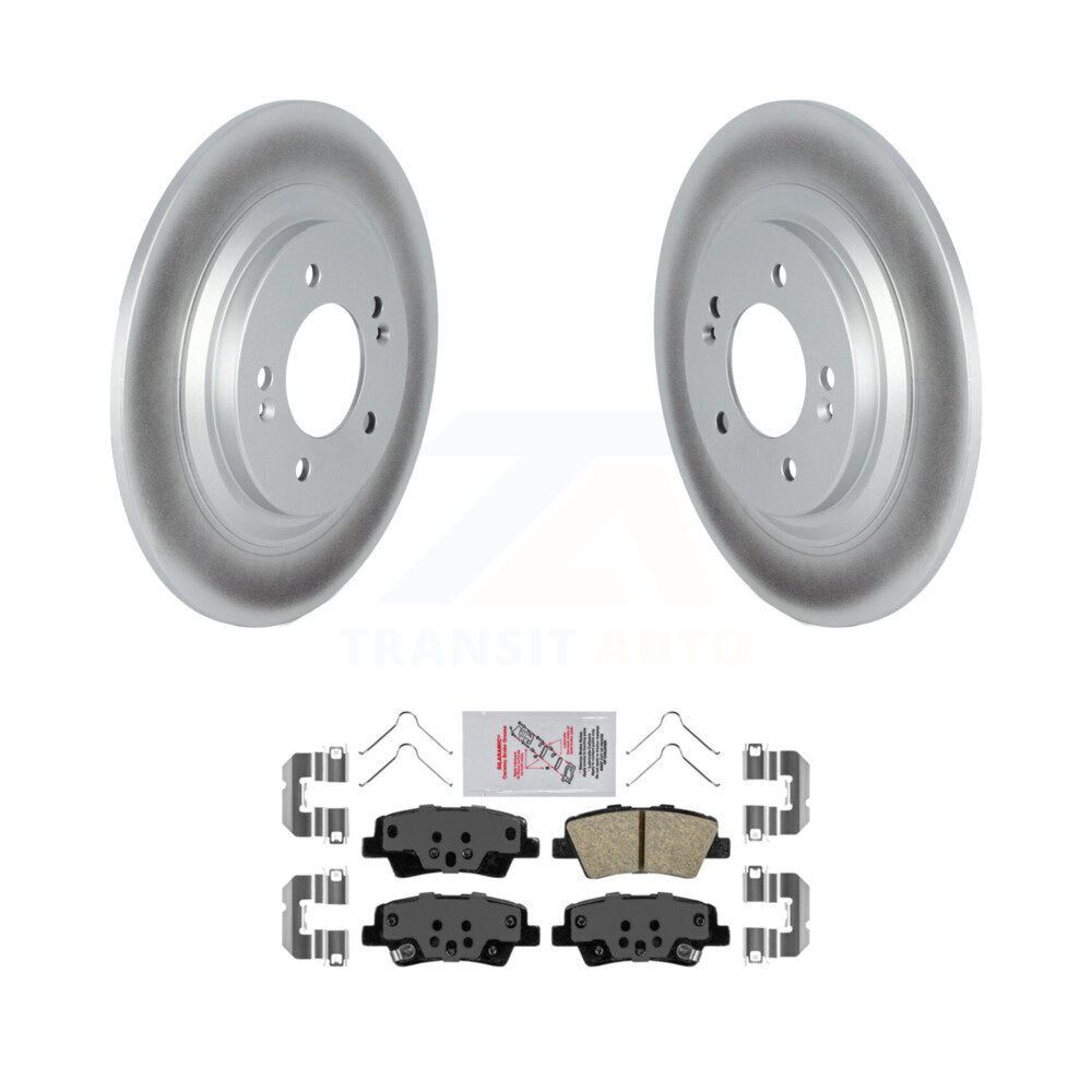 Transit Auto KGA-105395 Disc Brake Kit for 2017-2020 Kia Cadenza - Rear