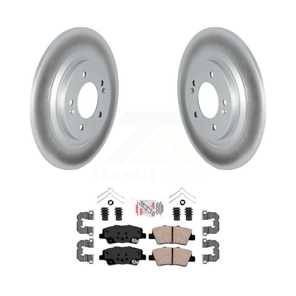 Transit Auto KGA-105396 Disc Brake Kit for 2017-2020 Kia Cadenza - Rear