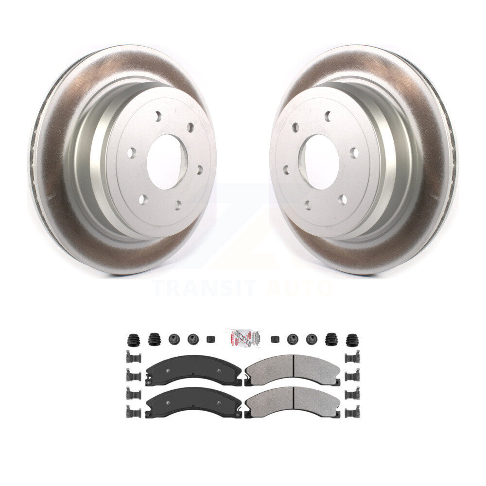 Transit Auto KGA-105401 Disc Brake Kit for 2016-2024 Nissan TITAN XD - Rear