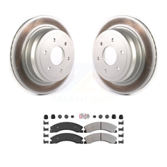 Transit Auto KGA-105401 Disc Brake Kit for 2016-2024 Nissan TITAN XD - Rear