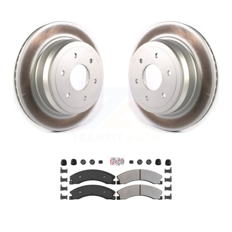 Transit Auto KGA-105401 Disc Brake Kit for 2016-2024 Nissan TITAN XD - Rear