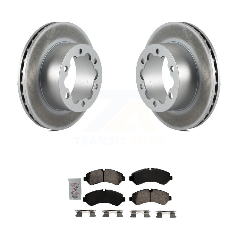 Transit Auto KGA-105402 Disc Brake Kit for 2019-2023 Mercedes-Benz Sprinter 3500, Mercedes-Benz Sprinter 3500XD, Mercedes-Benz Sprinter 4500 - Rear