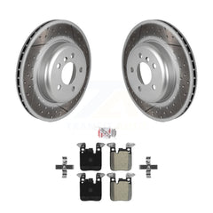 Transit Auto KGA-105410 Disc Brake Kit for 2013-2020 BMW 330i, BMW 330i GT xDrive and More - Rear