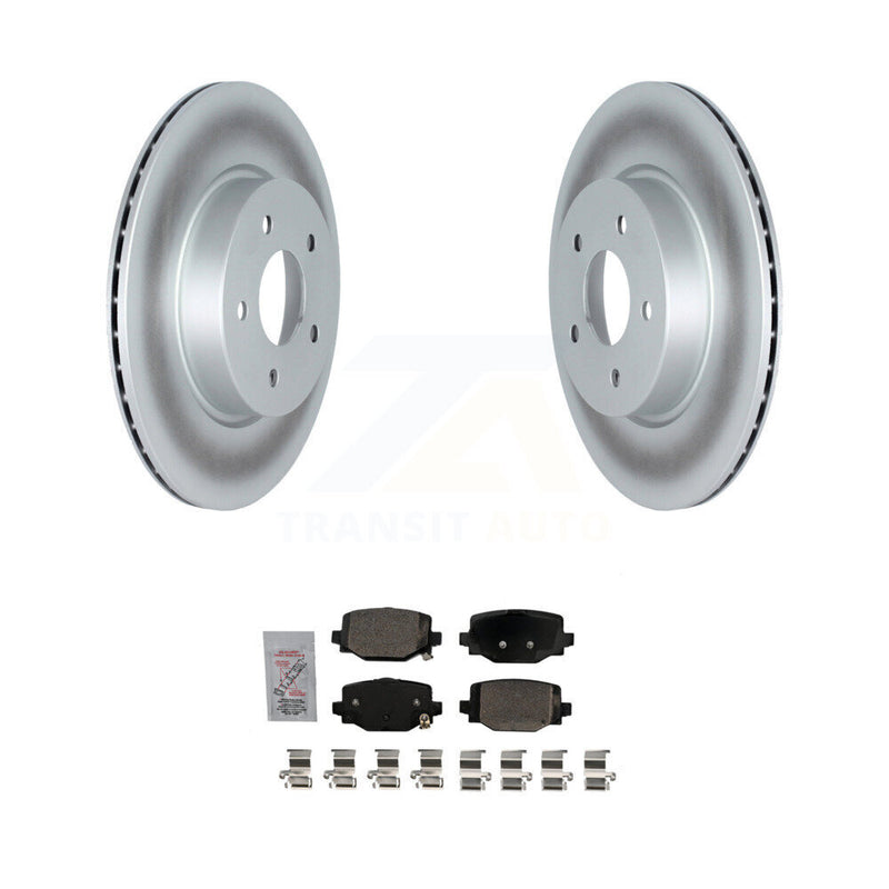Transit Auto KGA-105411 Disc Brake Kit for 2019-2024 INFINITI QX55, INFINITI QX50 - Rear