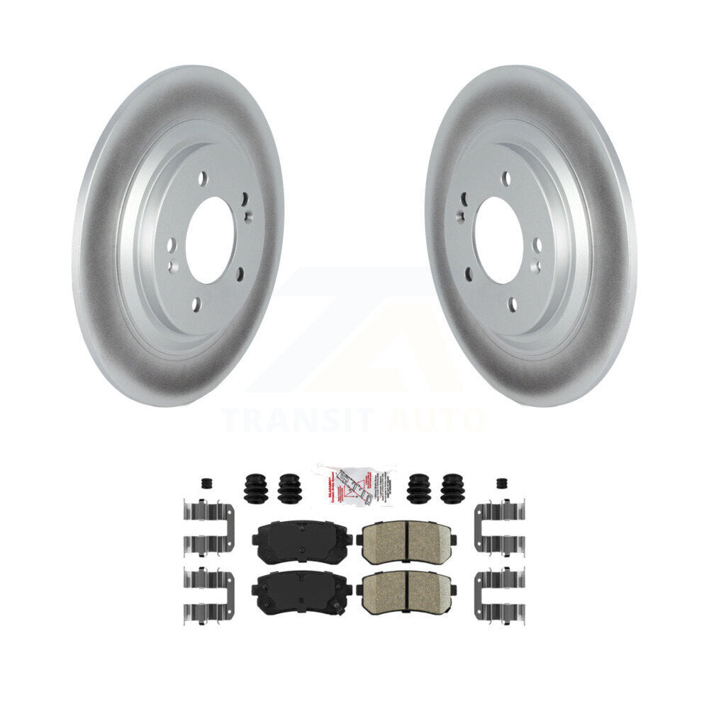 Transit Auto KGA-105415 Disc Brake Kit for 2017 Kia Cadenza - Rear