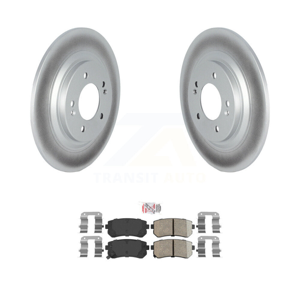 Transit Auto KGA-105416 Disc Brake Kit for 2017 Kia Cadenza - Rear
