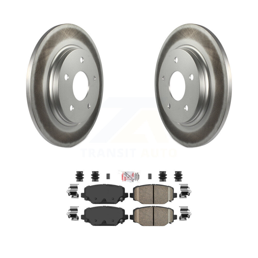 Transit Auto KGA-105419 Disc Brake Kit for 2017-2018 Dodge Grand Caravan - Rear
