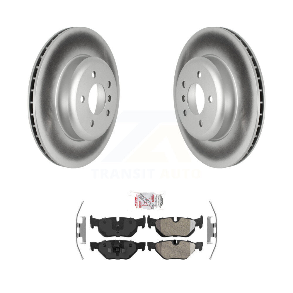 Transit Auto KGA-105429 Disc Brake Kit for 2013 BMW 328i xDrive - Rear
