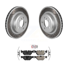 Transit Auto KGA-105430 Disc Brake Kit for 2013 BMW 328i xDrive - Rear