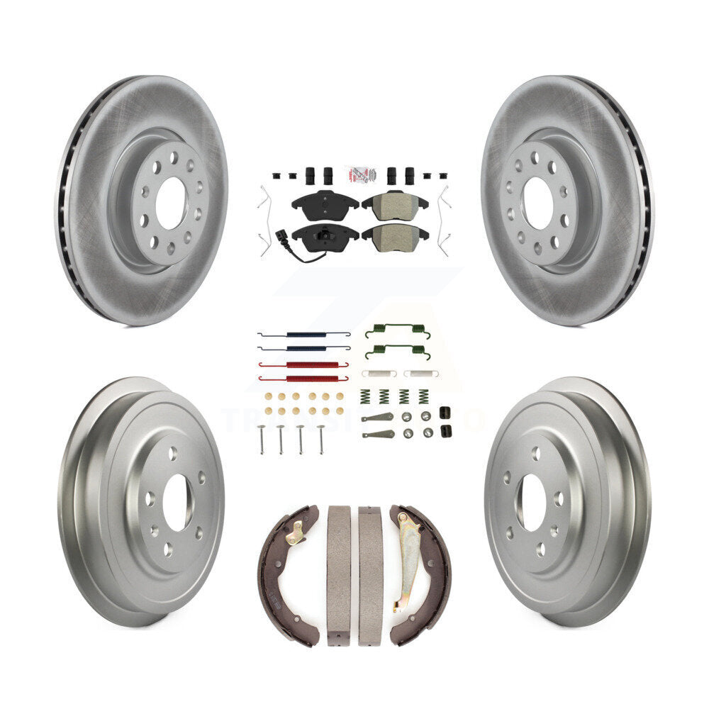 Transit Auto KGA-105468 Disc Brake Kit for 2011-2012 Volkswagen Jetta - Front and Rear