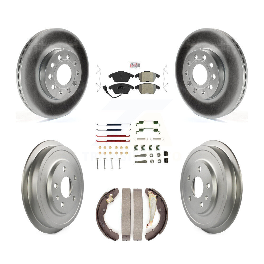 Transit Auto KGA-105469 Disc Brake Kit for 2011-2012 Volkswagen Jetta - Front and Rear