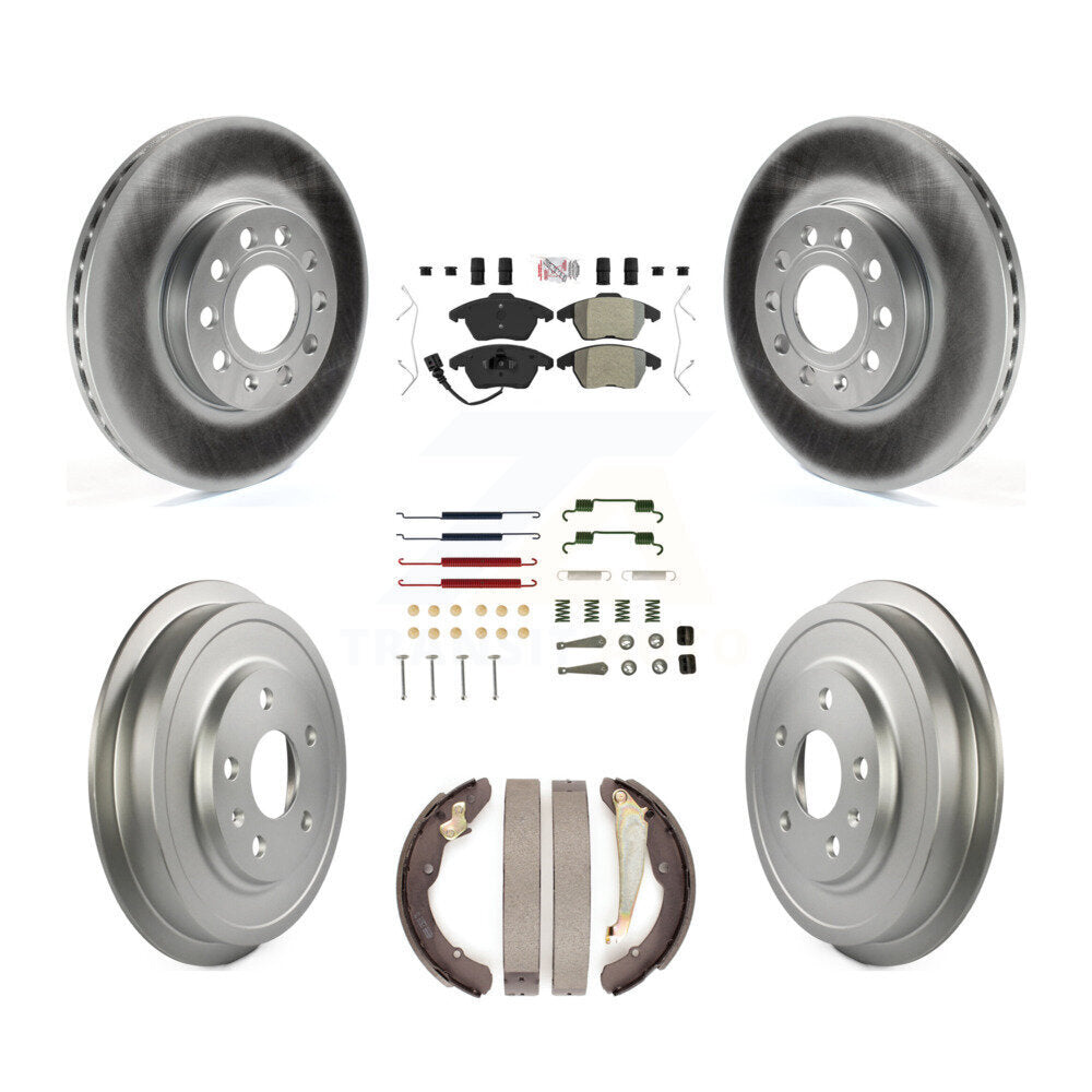 Transit Auto KGA-105470 Disc Brake Kit for 2011-2012 Volkswagen Jetta - Front and Rear
