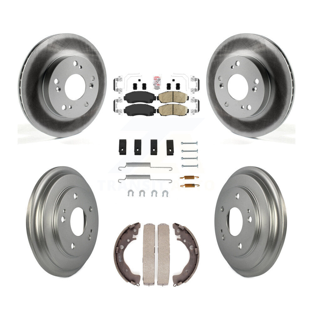 Transit Auto KGA-105471 Disc Brake Kit for 2015 Honda Civic - Front and Rear