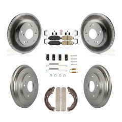 Transit Auto KGA-105471 Disc Brake Kit for 2015 Honda Civic - Front and Rear