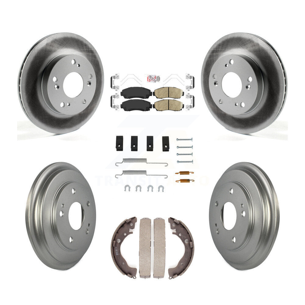 Transit Auto KGA-105472 Disc Brake Kit for 2015 Honda Civic - Front and Rear