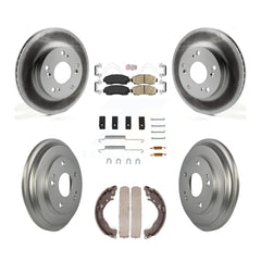 Transit Auto KGA-105472 Disc Brake Kit for 2015 Honda Civic - Front and Rear