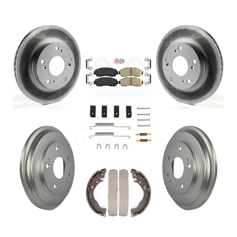 Transit Auto KGA-105472 Disc Brake Kit for 2015 Honda Civic - Front and Rear