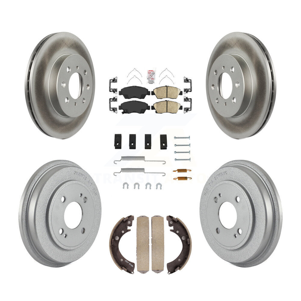 Transit Auto KGA-105473 Disc Brake Kit for 2004-2005 Honda Civic - Front and Rear