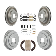 Transit Auto KGA-105473 Disc Brake Kit for 2004-2005 Honda Civic - Front and Rear