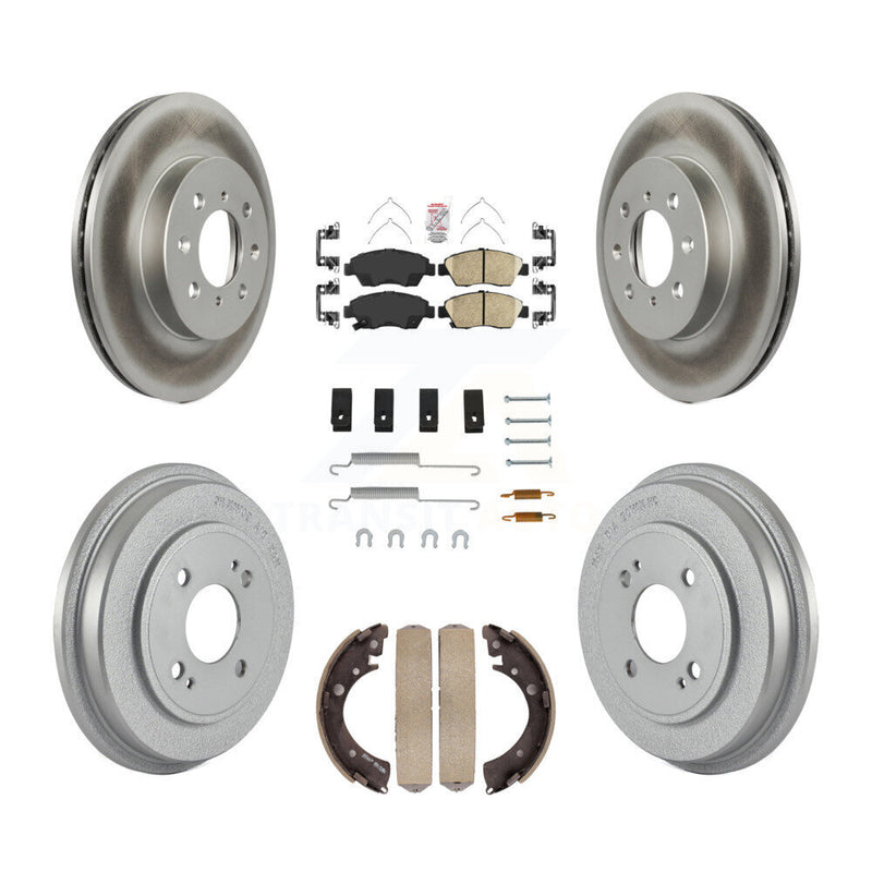 Transit Auto KGA-105473 Disc Brake Kit for 2004-2005 Honda Civic - Front and Rear