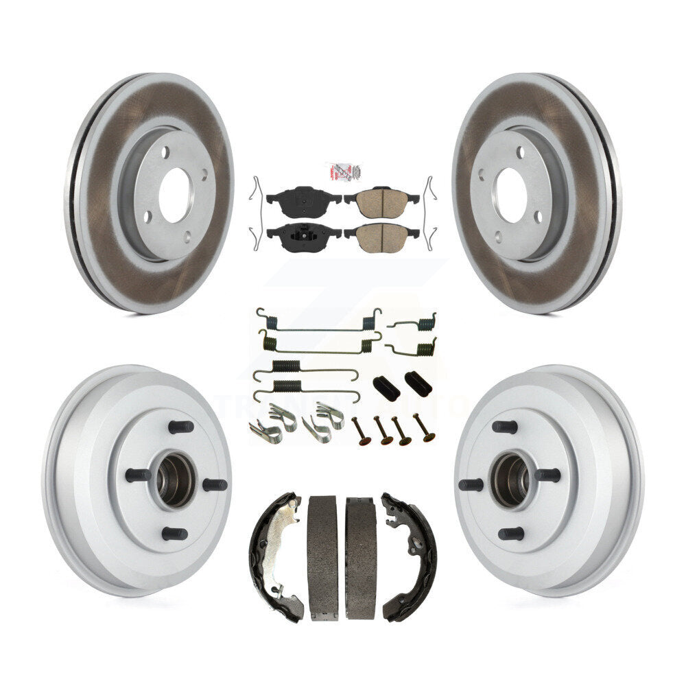 Transit Auto KGA-105476 Disc Brake Kit for 2005-2007 Ford Focus - Front and Rear