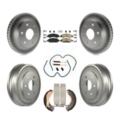 Transit Auto KGA-105478 Disc Brake Kit for 2007 GMC Sierra 1500 - Front and Rear