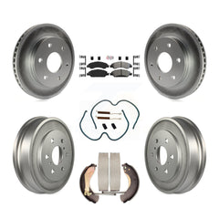Transit Auto KGA-105480 Disc Brake Kit for 2007 GMC Sierra 1500 - Front and Rear
