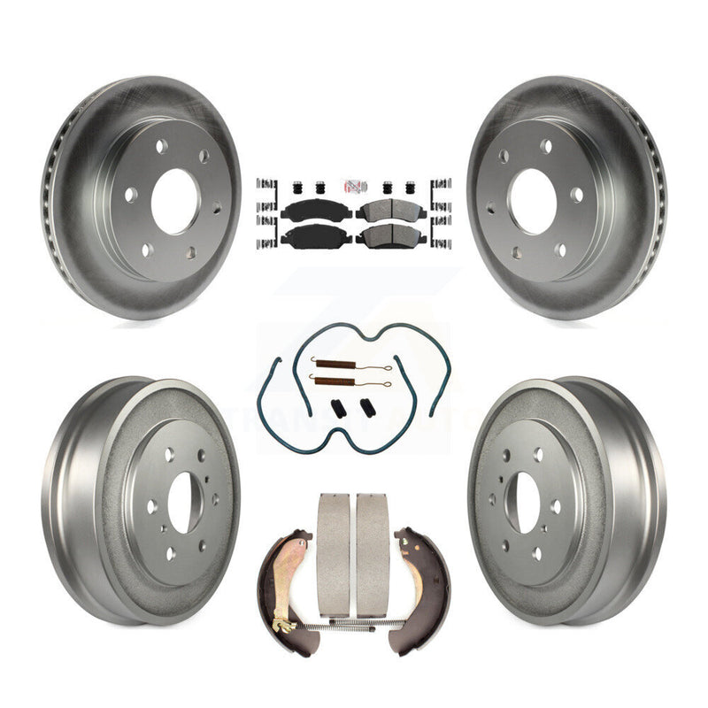 Transit Auto KGA-105480 Disc Brake Kit for 2007 GMC Sierra 1500 - Front and Rear