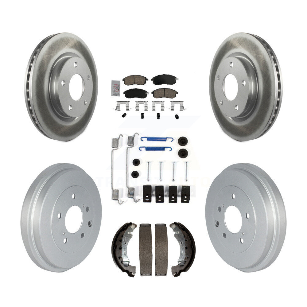 Transit Auto KGA-105481 Disc Brake Kit for 2013-2019 Nissan Sentra - Front and Rear