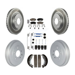 Transit Auto KGA-105481 Disc Brake Kit for 2013-2019 Nissan Sentra - Front and Rear