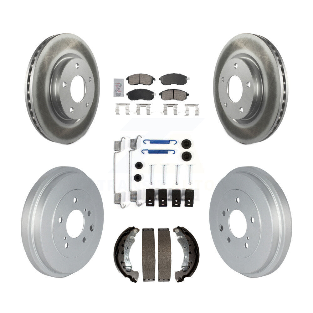 Transit Auto KGA-105482 Disc Brake Kit for 2013-2019 Nissan Sentra - Front and Rear