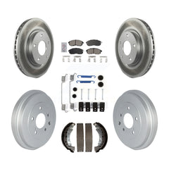 Transit Auto KGA-105482 Disc Brake Kit for 2013-2019 Nissan Sentra - Front and Rear