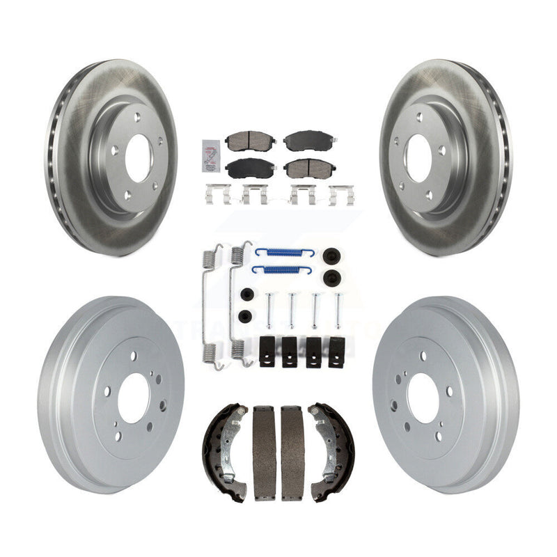 Transit Auto KGA-105482 Disc Brake Kit for 2013-2019 Nissan Sentra - Front and Rear