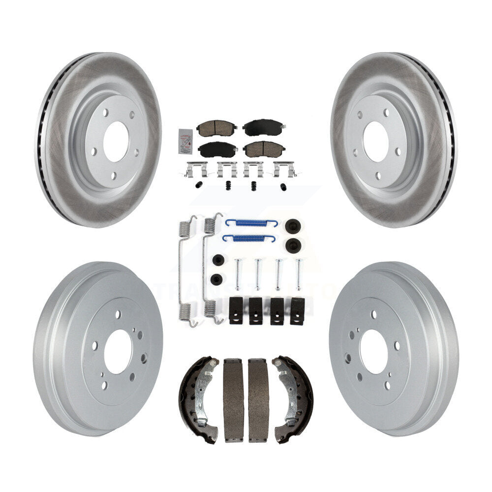 Transit Auto KGA-105483 Disc Brake Kit for 2017-2019 Nissan Sentra - Front and Rear