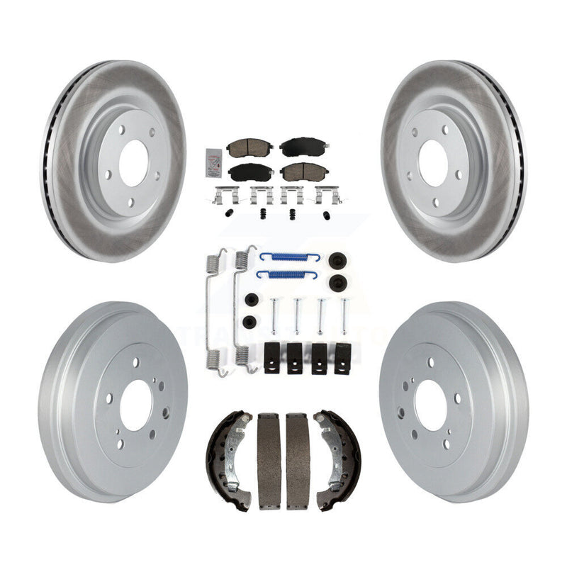 Transit Auto KGA-105483 Disc Brake Kit for 2017-2019 Nissan Sentra - Front and Rear