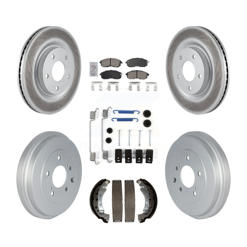 Transit Auto KGA-105484 Disc Brake Kit for 2017-2019 Nissan Sentra - Front and Rear