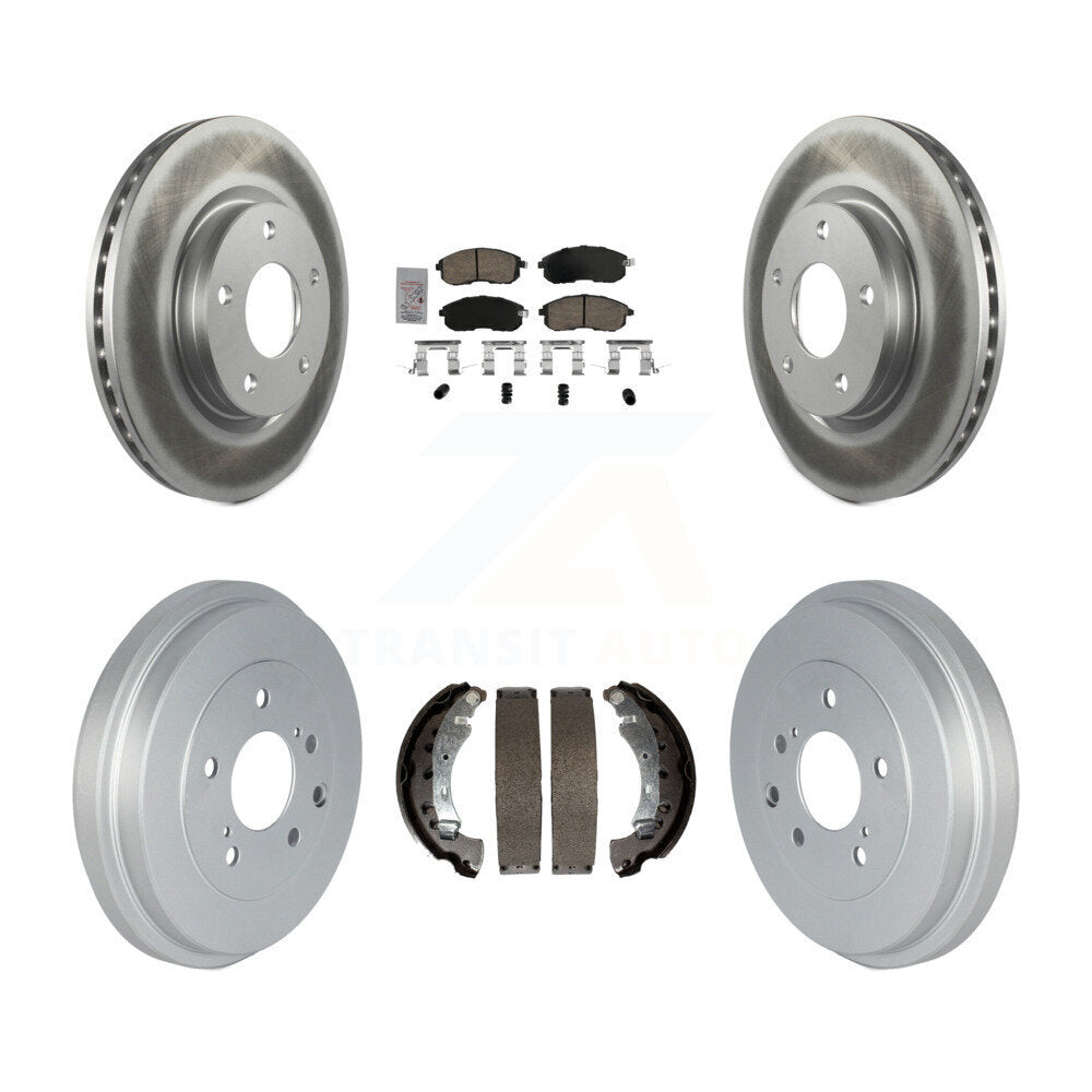 Transit Auto KGA-105485 Disc Brake Kit for 2013-2019 Nissan Sentra - Front and Rear