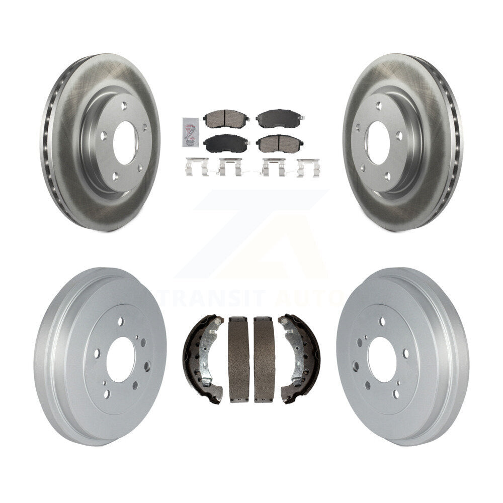 Transit Auto KGA-105486 Disc Brake Kit for 2013-2019 Nissan Sentra - Front and Rear